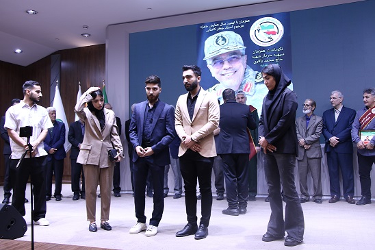 تجلیل از مفاخر ورزشی و علمی در یادبود جعفر کاشانی